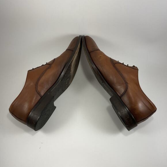 To Boot New York Brandon Captoe Oxford Mens Size 10.5 Brown Leather Dress - Picture 7 of 9